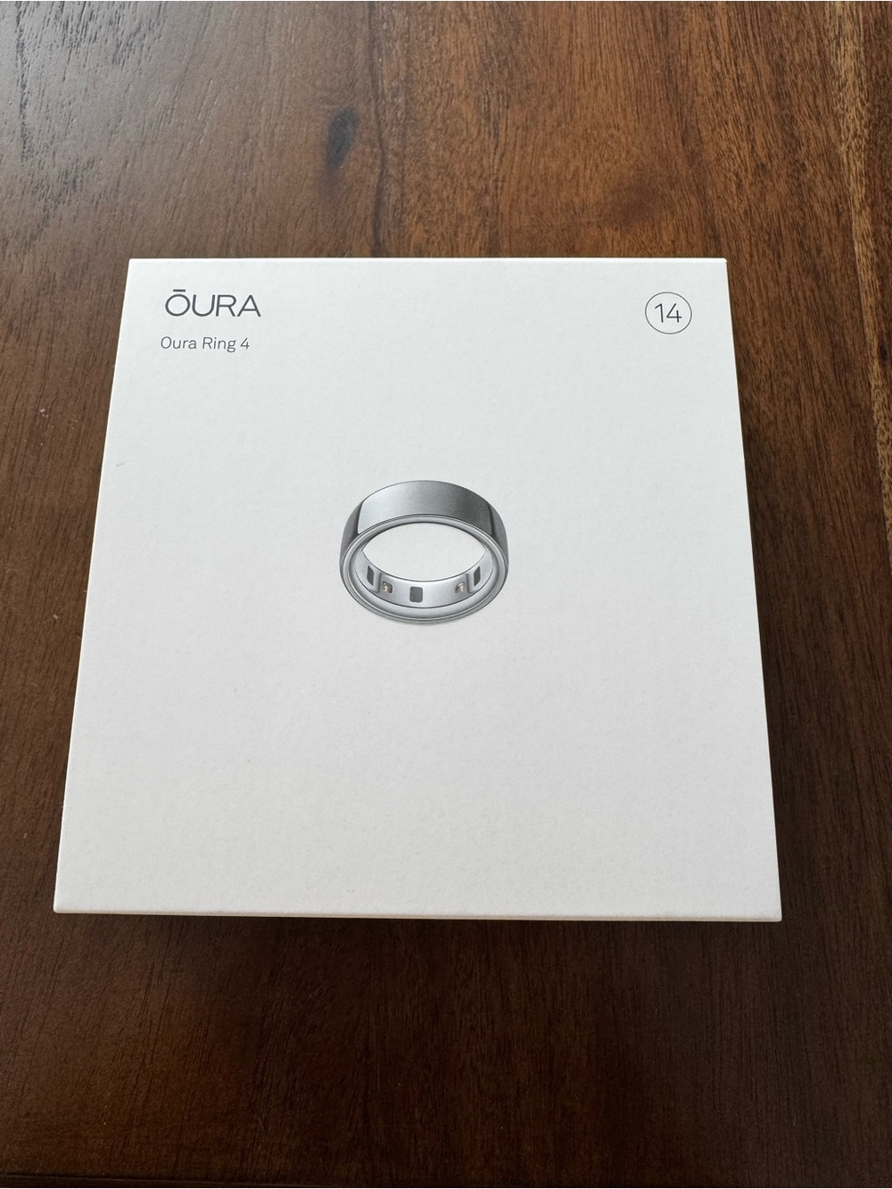 Oura Ring 4 Smart Ring - Silver Finish